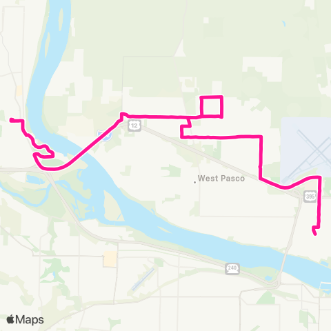 Ben Franklin Transit Route 225 map