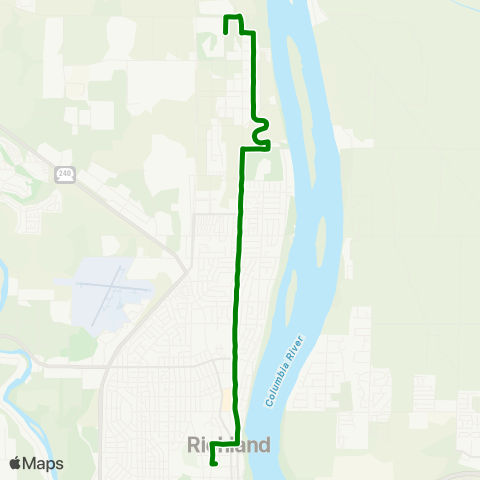 Ben Franklin Transit Route 26 map