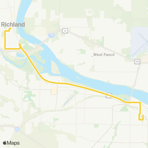 Ben Franklin Transit Express 240 map