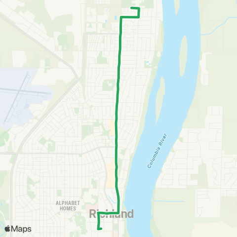 Ben Franklin Transit Route 26s Overload Tripper map