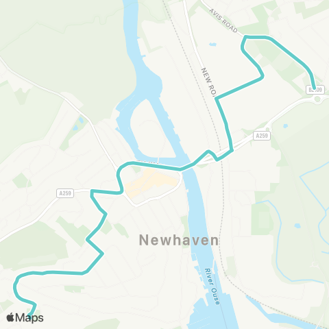 Brighton & Hove Bus and Coach Company  map