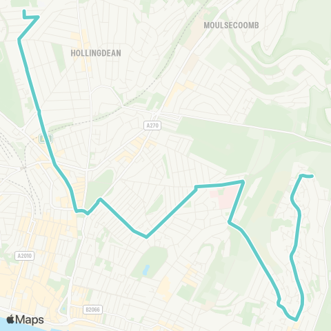 Brighton & Hove Bus and Coach Company  map