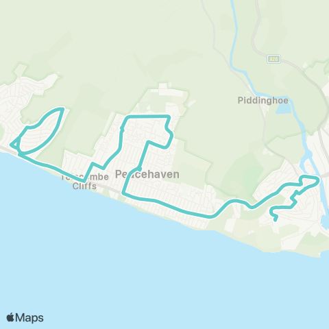 Brighton & Hove Bus and Coach Company  map