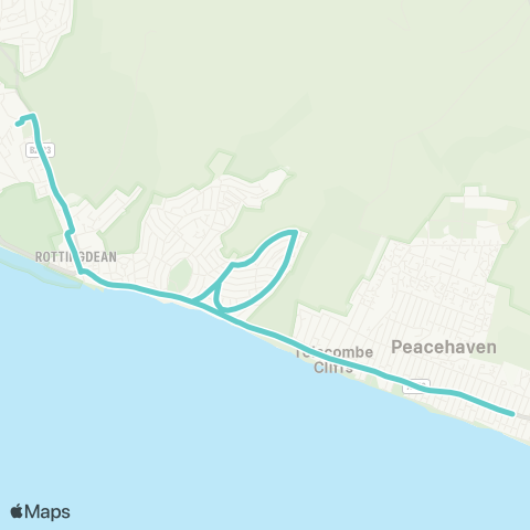 Brighton & Hove Bus and Coach Company  map