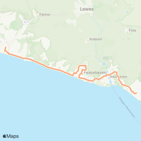 Brighton & Hove Bus and Coach Company  map