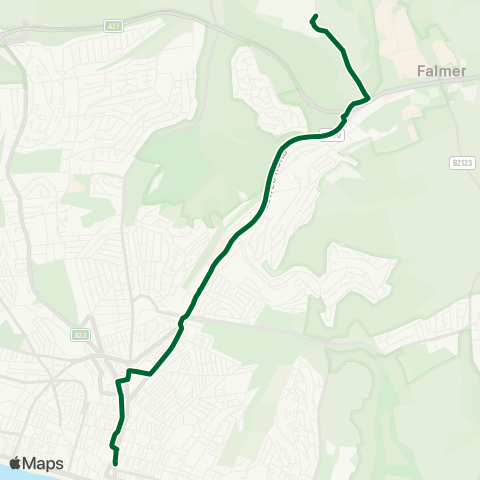 Brighton & Hove Bus and Coach Company  map