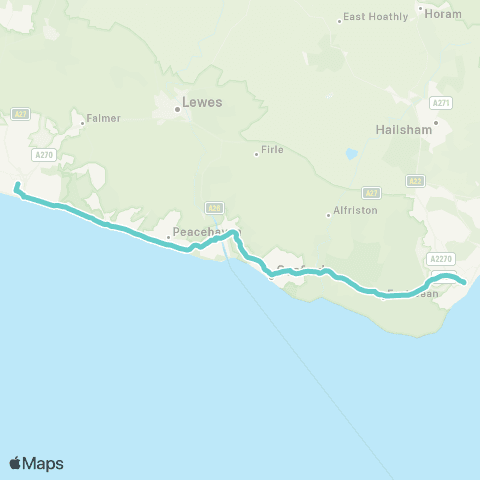Brighton & Hove Bus and Coach Company Library - Brighton Station map