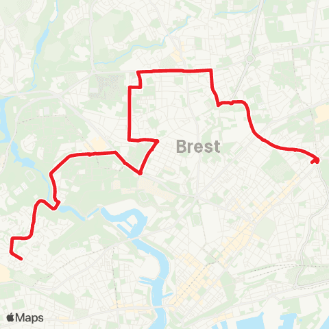 Bibus Warspite - Place de Strasbourg map