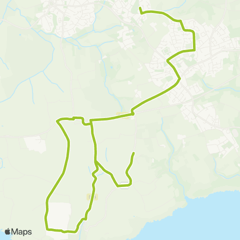 Bibus Scolaires Plouzane Kerourin / Kerthomas - Plouzane Croas-Saliou map