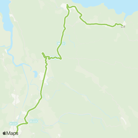 Bizkaibus Gernika Lumo - Ea map