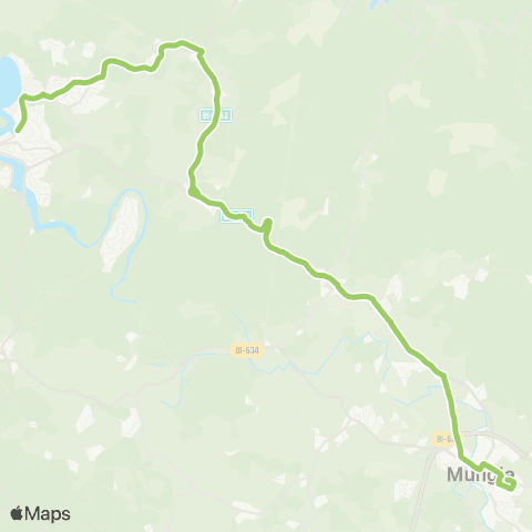 Bizkaibus Plentzia - Gorliz - Mungia map