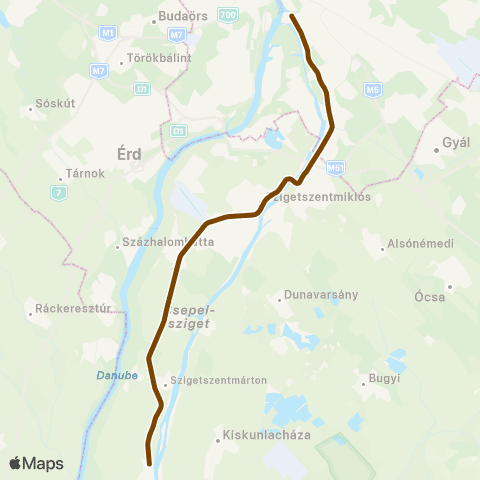 MÁV  map
