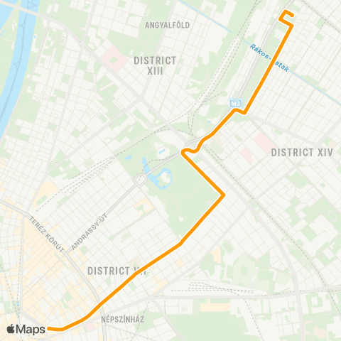 BKK Károly Körút (Astoria M) / Csáktornya Park map