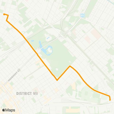 BKK Dózsa György Út M / Puskás Ferenc Stadion M map
