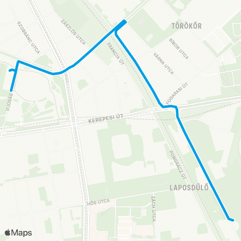 BKK Expó Tér / Puskás Ferenc Stadion map