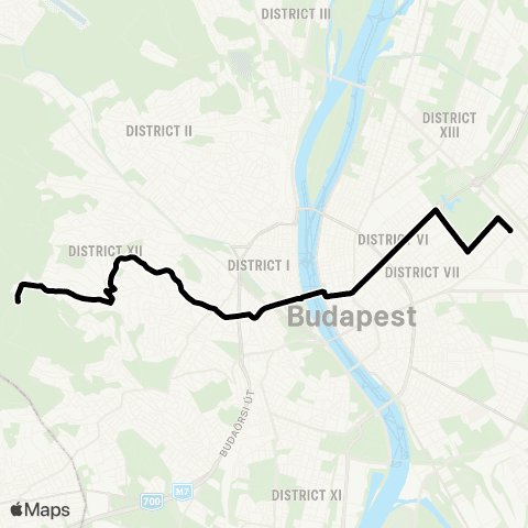 BKK Csillebérc, Gyermekvasút / Zugló Vasútállomás (Hermina Út) map