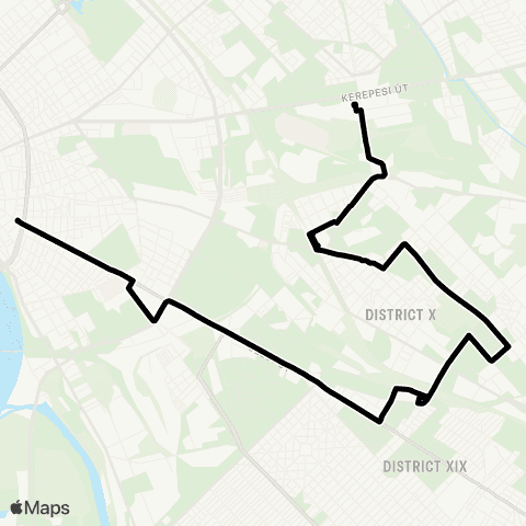BKK Káposztásmegyer, Mogyoródi-Patak / Kőbánya Alsó Vasútállomás map