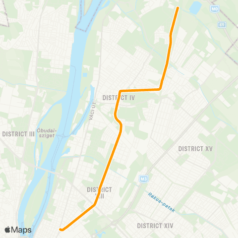BKK Lehel Tér M / Káposztásmegyer, Megyeri Út map
