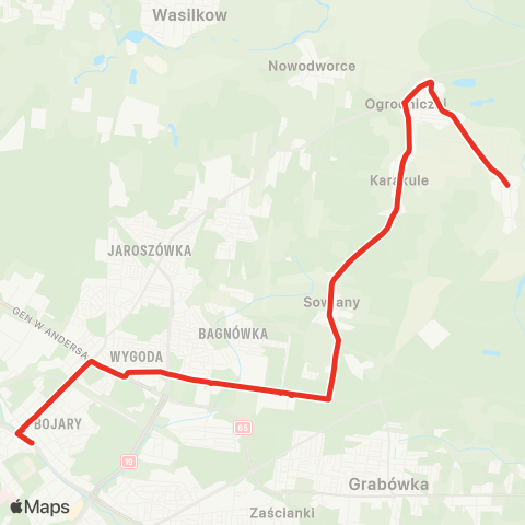 Białostocka Komunikacja Miejska  map