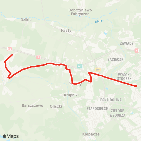 Białostocka Komunikacja Miejska  map