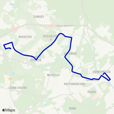 Białostocka Komunikacja Miejska  map