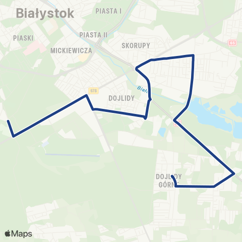 Białostocka Komunikacja Miejska  map