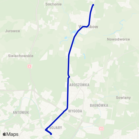 Białostocka Komunikacja Miejska  map