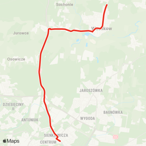 Białostocka Komunikacja Miejska  map