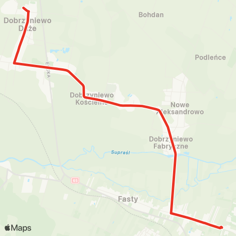 Białostocka Komunikacja Miejska  map