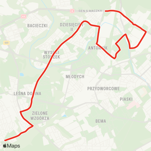 Białostocka Komunikacja Miejska  map