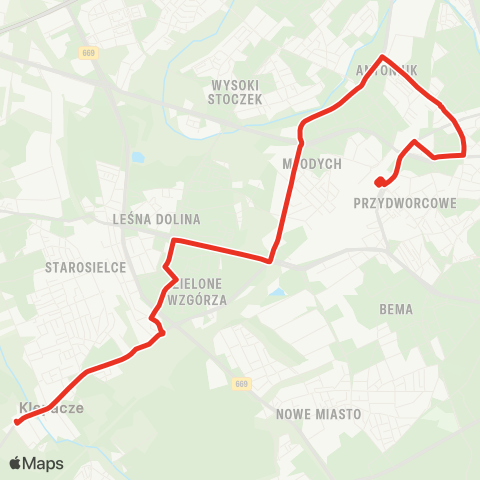 Białostocka Komunikacja Miejska  map