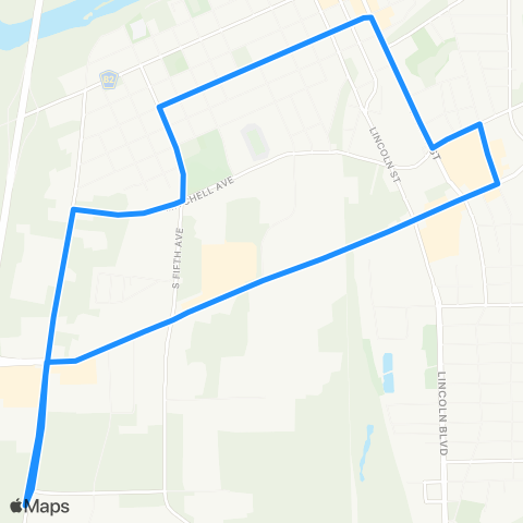 Butte Regional Transit Oro Dam map