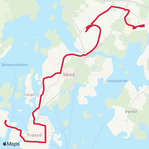 Blekingetrafiken  map
