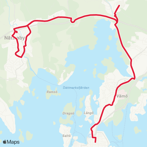 Blekingetrafiken  map