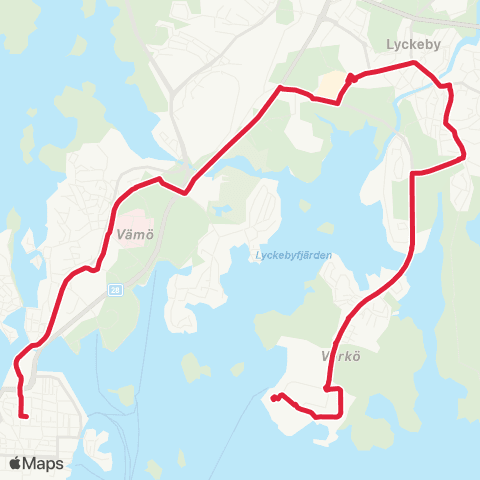 Blekingetrafiken  map