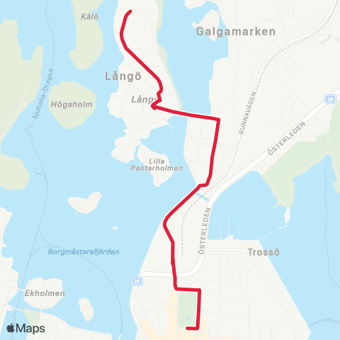 Blekingetrafiken  map