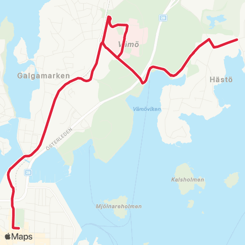 Blekingetrafiken  map