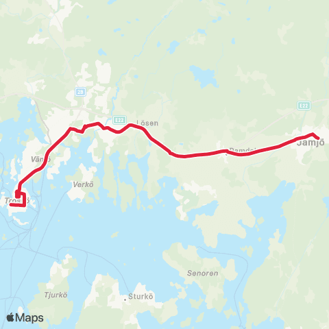 Blekingetrafiken  map