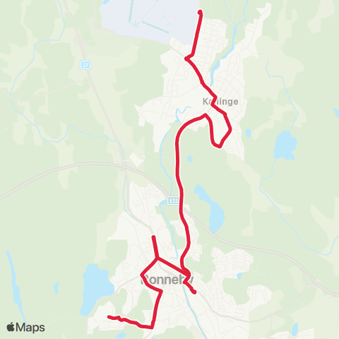 Blekingetrafiken  map