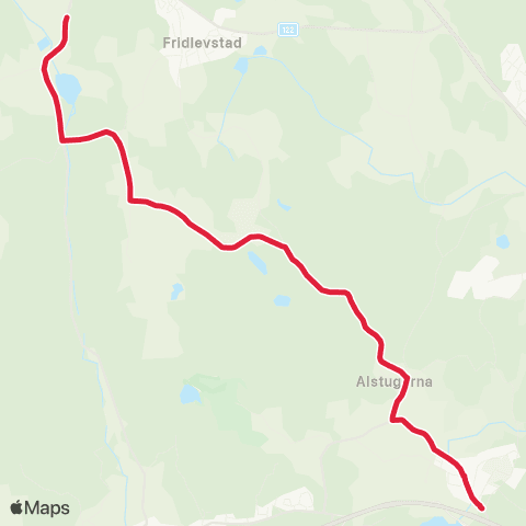 Blekingetrafiken  map