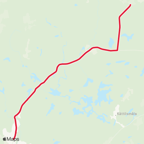 Blekingetrafiken  map