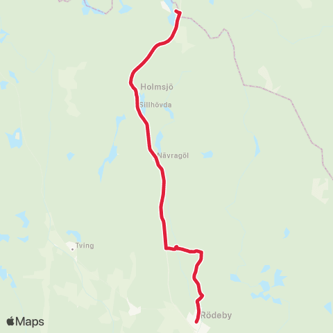 Blekingetrafiken  map