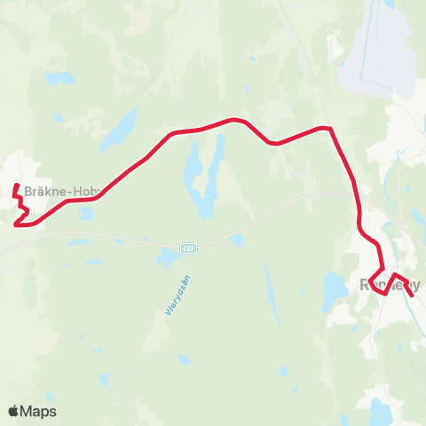 Blekingetrafiken  map