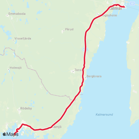 Blekingetrafiken  map
