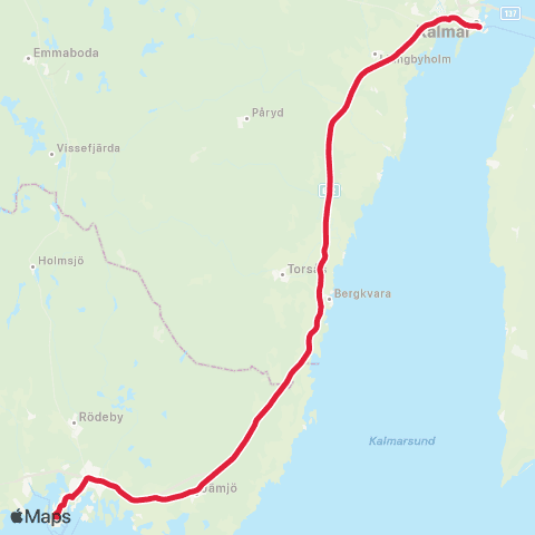 Blekingetrafiken  map