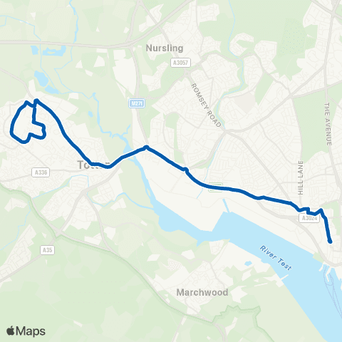 Bluestar Embley Close - Albion Place map