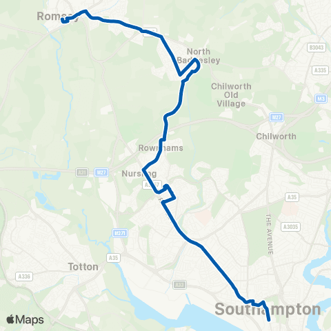 Bluestar Vincent's Walk - Bus Station map