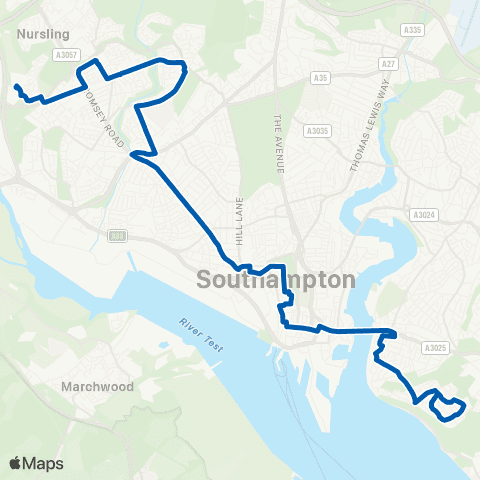 Bluestar Adanac Park - Barnfield Road map