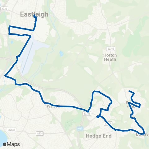 Bluestar School Routes Morant Crescent - Bus Station map