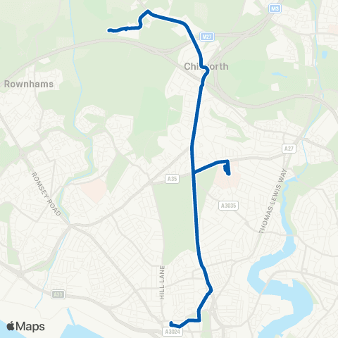 Bluestar Central Station - Benham Campus map